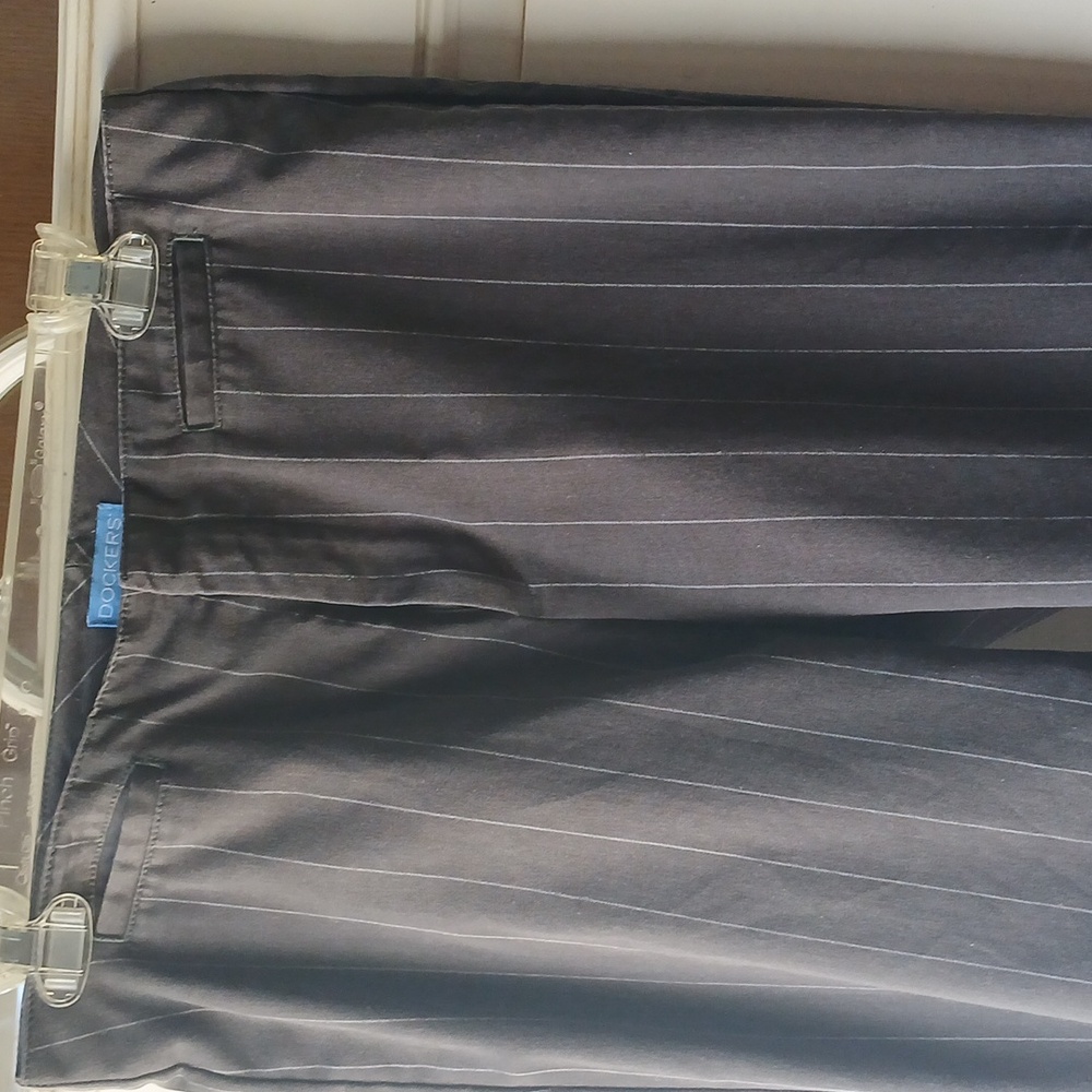 Gray pinstripe Slacks